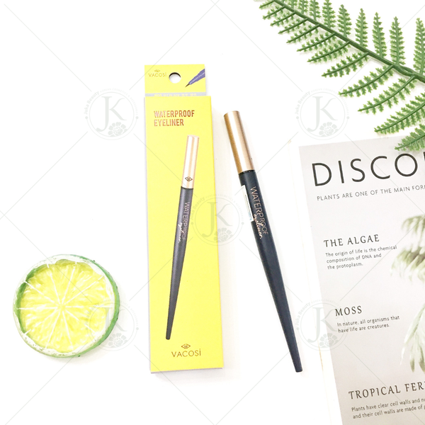 Bút Kẻ Mắt Nước Sắc Nét Siêu Lì Vacosi Waterproof Eyeliner