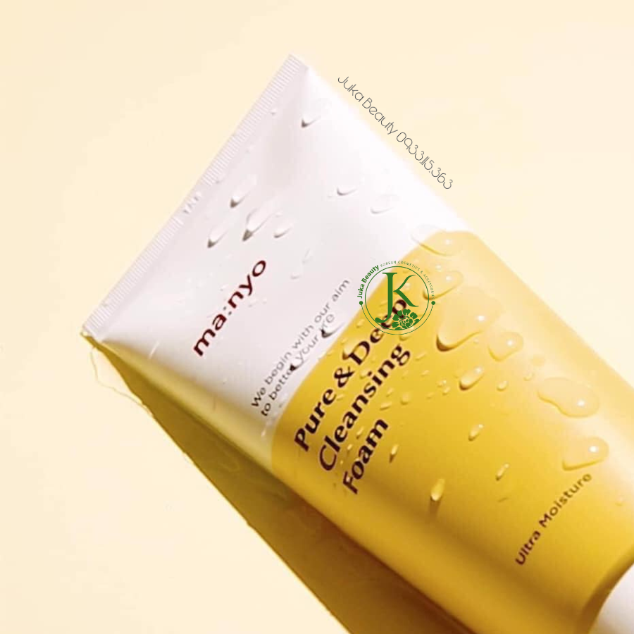 Sữa Rửa Mặt Tạo Bọt, Sạch Sâu Da Manyo Pure & Deep Cleansing Foam
