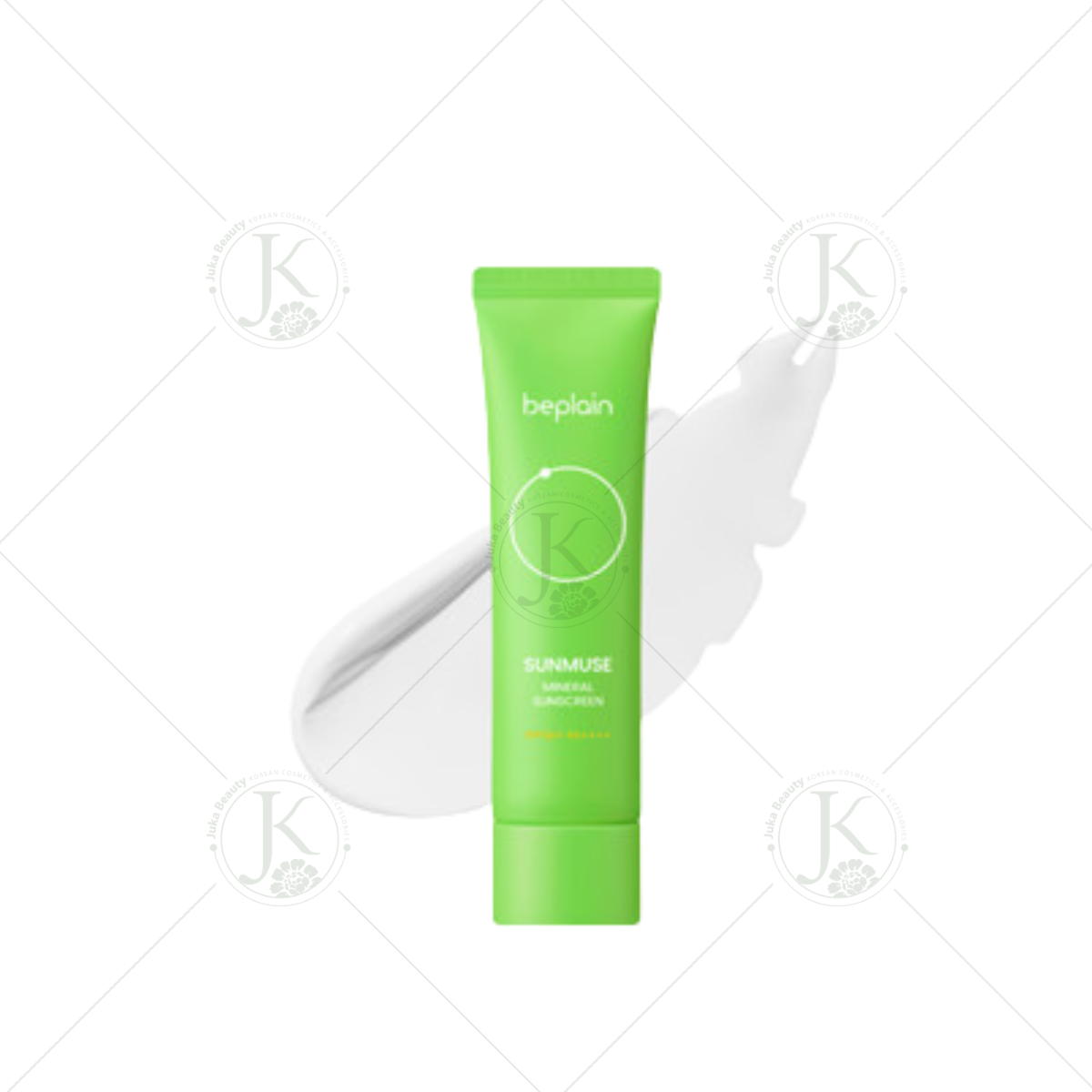 (XANH LÁ) Kem Chống Nắng Kiềm Dầu, Kháng Nước Beplain Sunmuse Mineral Sunscreen SPF50+ PA++++ 50ml