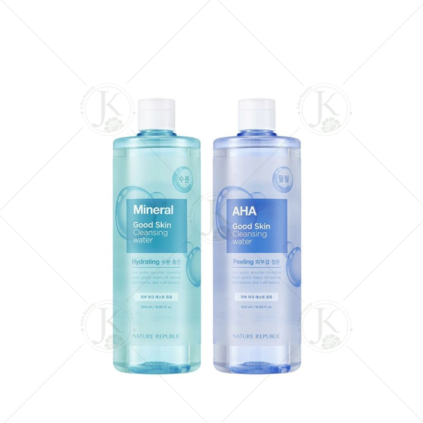 Nước Tẩy Trang Cấp ẩm, Làm Sạch Da Nature Republic Good Skin Cleansing Water 500ml