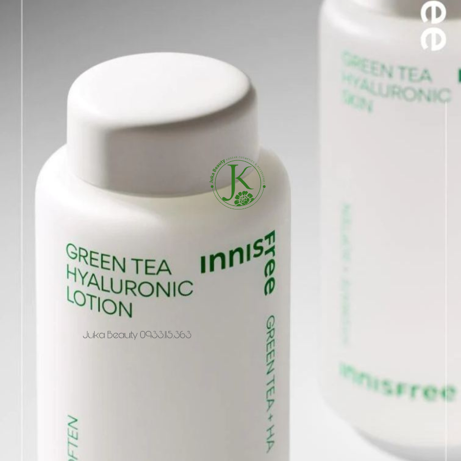 (New 2023) Sữa Dưỡng Trà Xanh Phục hồi da Innisfree Green Tea Hyaluronic Lotion 170ml