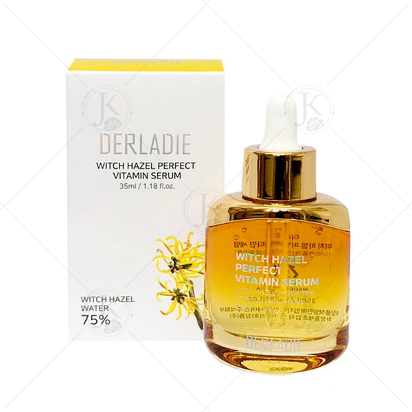 Tinh Chất trị mụn Derladie Witch Hazel Perfect Vitamin Serum 35ml