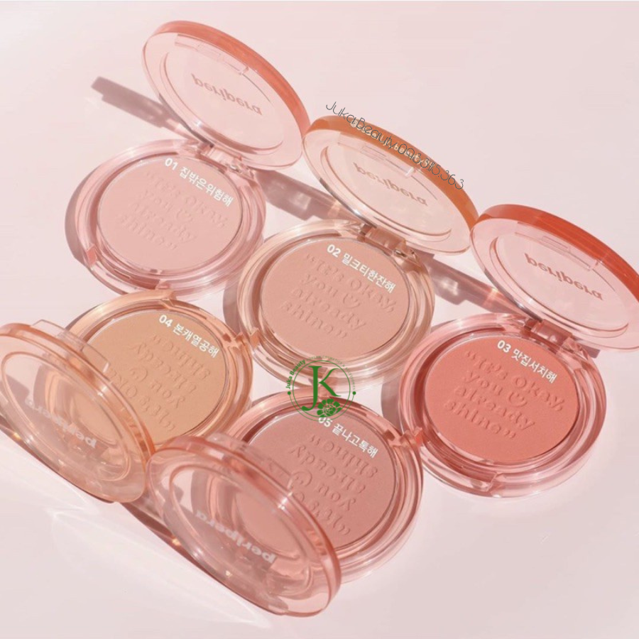 (NEW) Phấn Má Hồng Peripera Pure Blushed Sunshine Cheek