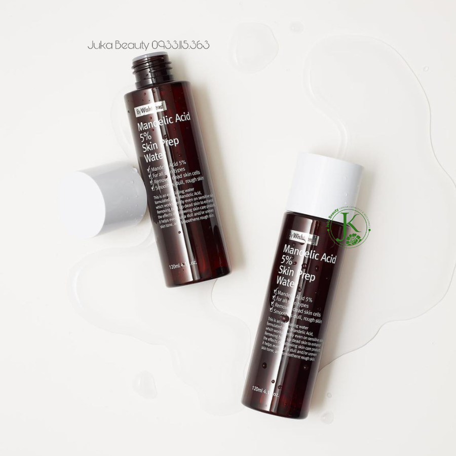 Dung Dịch Tẩy Tế Bào Chết Hóa Học Cho Da Mụn By Wishtrend Mandelic Acid 5% Skin Prep Water