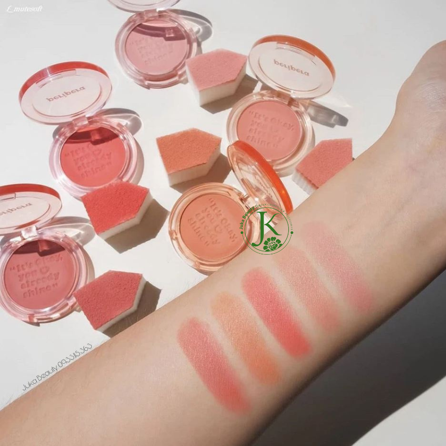 (NEW) Phấn Má Hồng Peripera Pure Blushed Sunshine Cheek