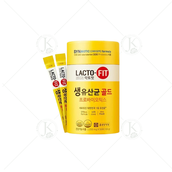  (VÀNG) Men Vi Sinh Hàn Quốc Lacto Fit (Gold) 2g x 50gói 