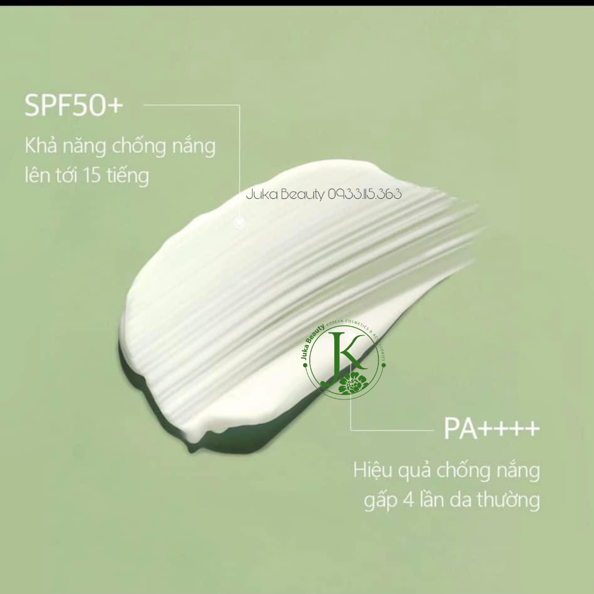 (XANH LÁ) Kem Chống Nắng Dịu Da, Không Nâng Tone D'Alba Waterfull MILD Sun Cream SPF50+ PA++++ 50ml