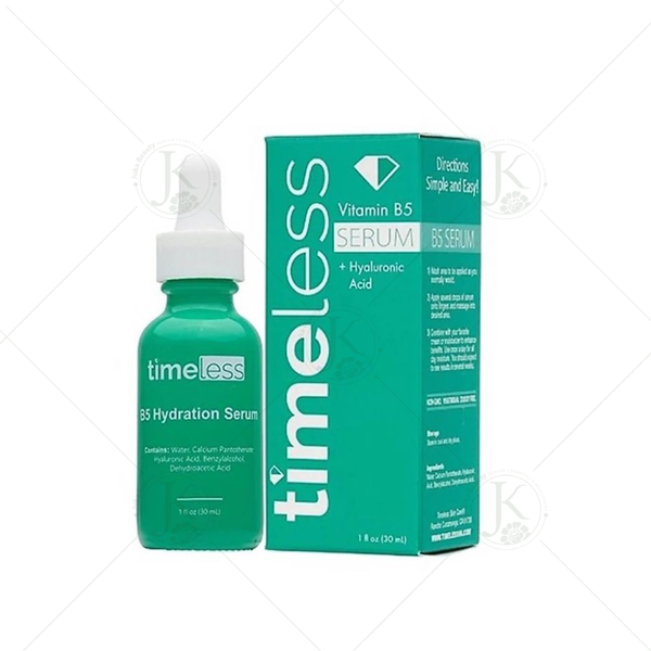 Tinh Chất Làm Dịu Phục Hồi Da Timeless Vitamin B5 + Hyaluronic Acid 30ml
