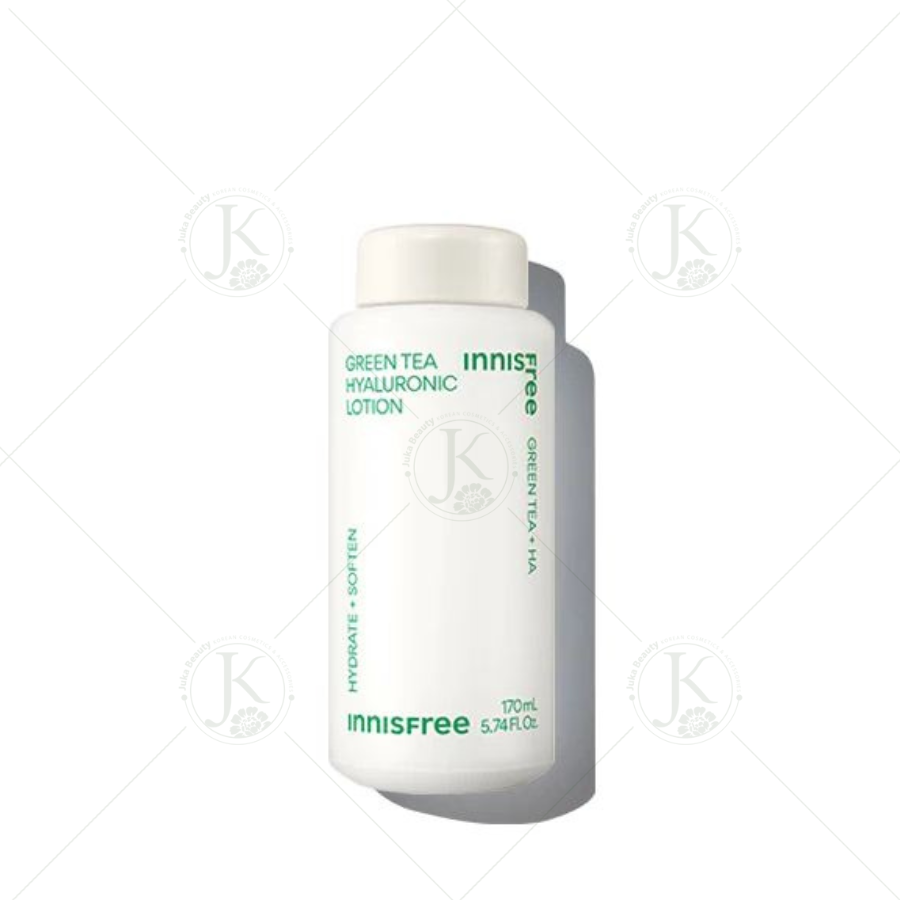 (New 2023) Sữa Dưỡng Trà Xanh Phục hồi da Innisfree Green Tea Hyaluronic Lotion 170ml