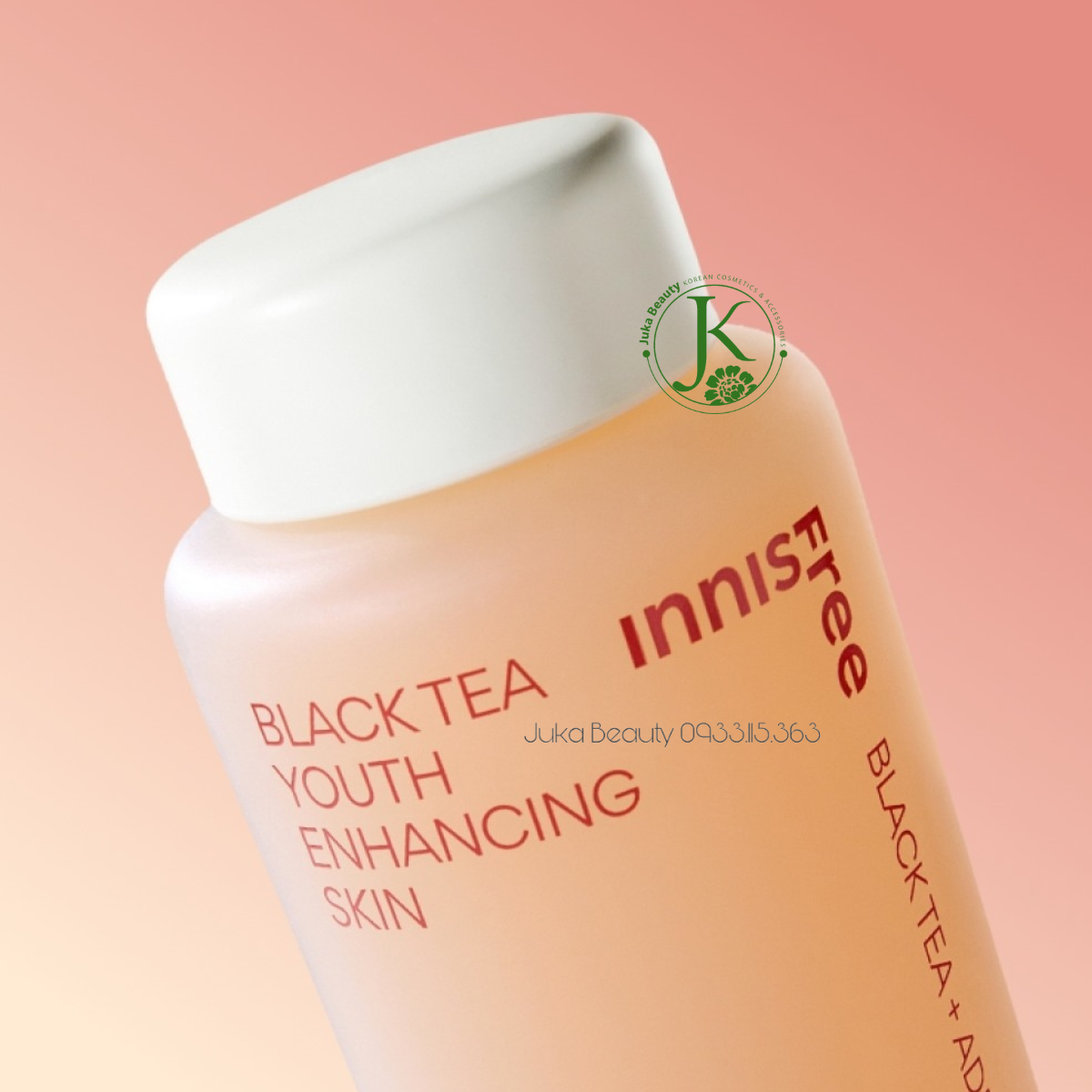 (NEW) Nước Hoa Hồng Dưỡng ẩm Chống Lão Hóa, Phục Hồi Da Innisfree Black Tea Youth Enhancing Skin 170mL