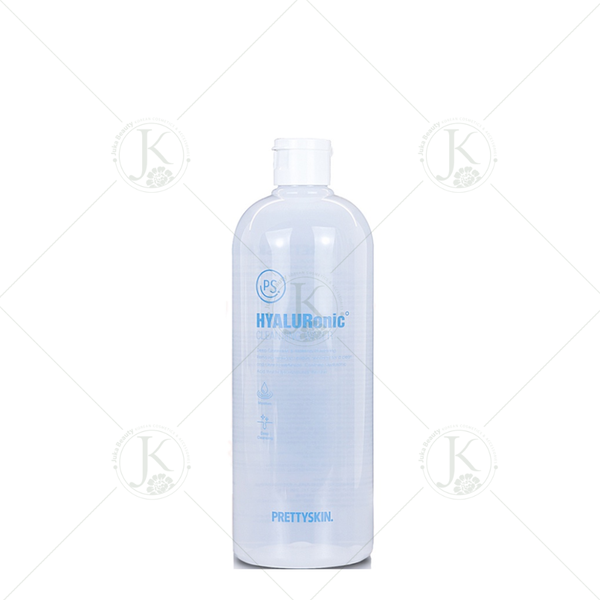  Nước Tẩy Trang Cấp ẩm Dành cho Da Khô PrettySkin Hyaluronic Cleansing Water 600ml (Trắng) 