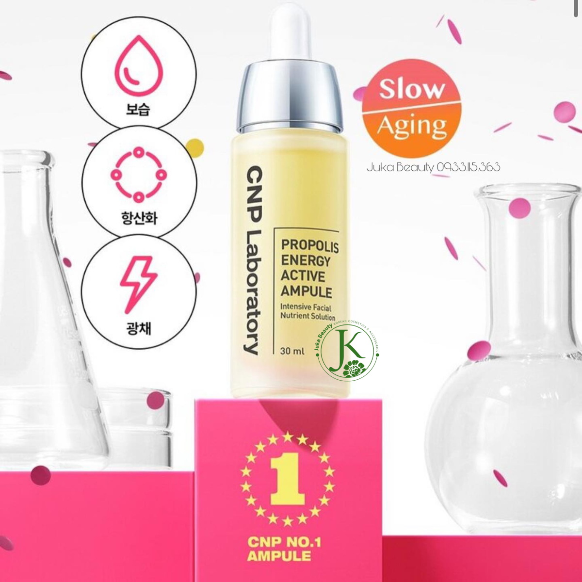 Tinh Chất Keo Ong, Phục Hồi Da CNP Laboratory Propolis Energy Active Ampule (10ml/15ml/30ml/ 35ml)