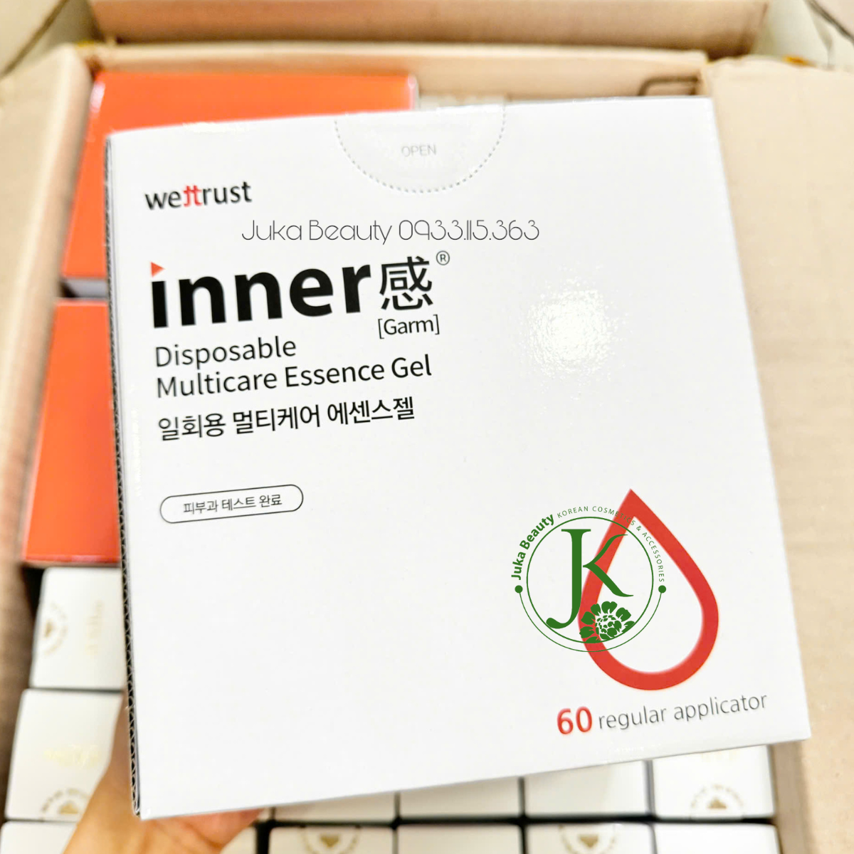 Gel phụ khoa Wettrust Inner Garm Disposable Multicare Essence Gel
