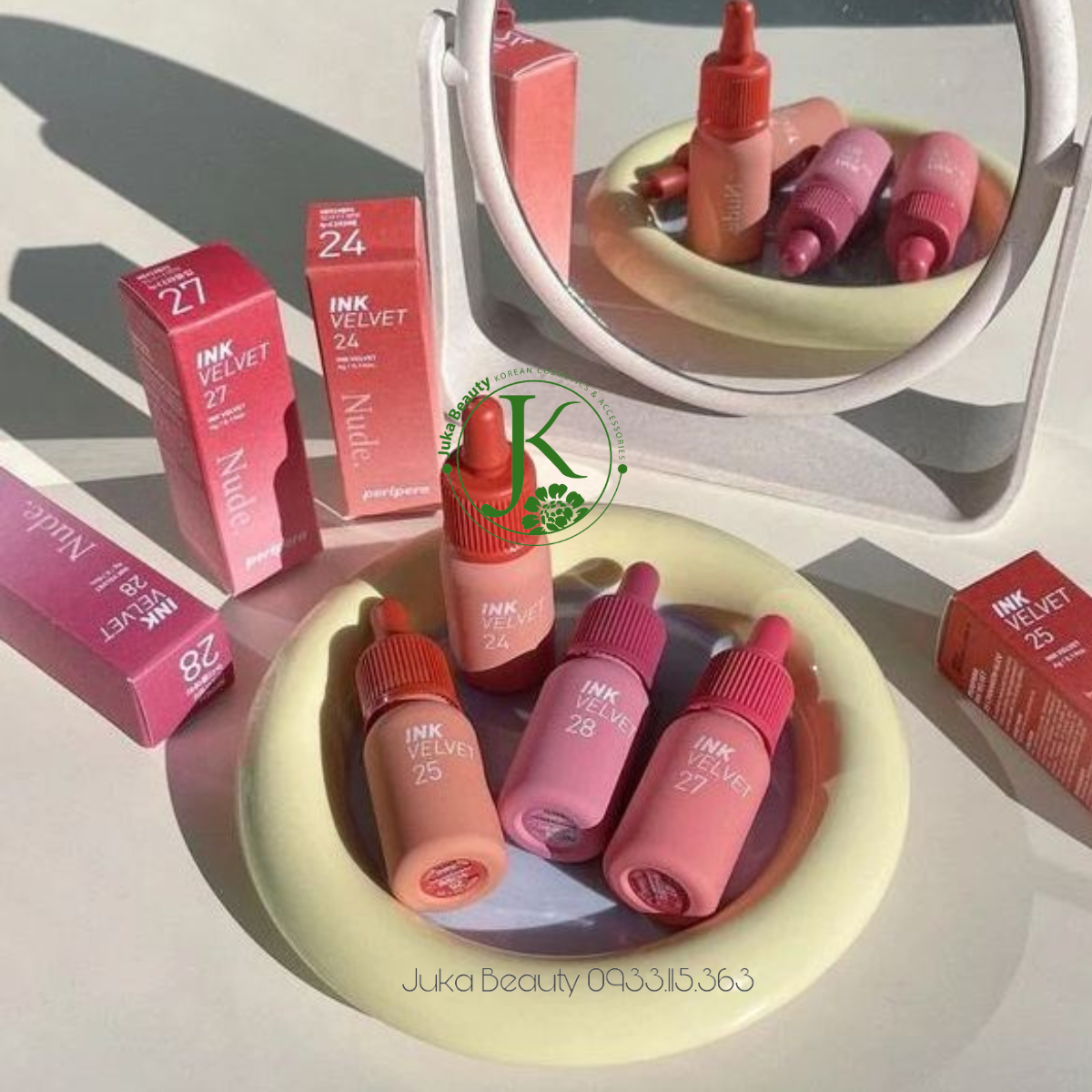 Son Kem Lì Peripera Ink Velvet Nude 4g