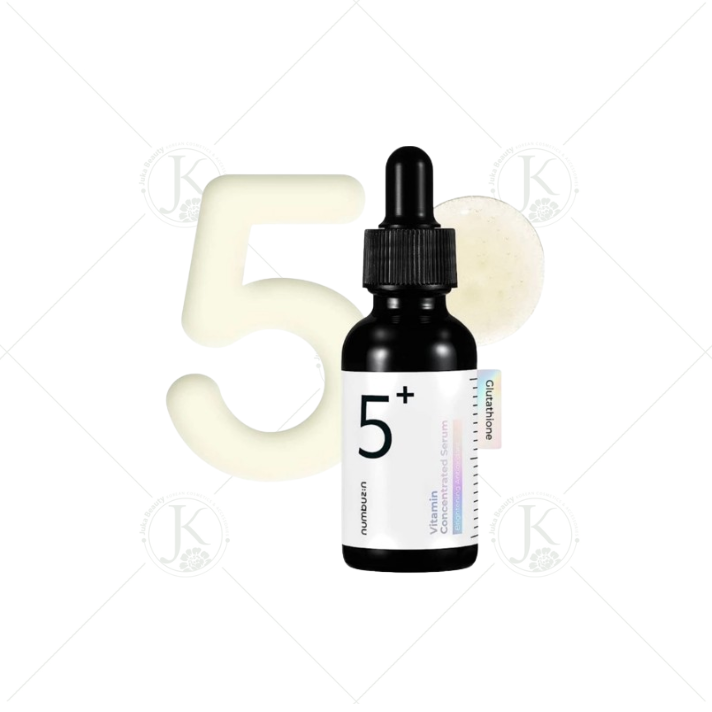 Tinh Chất Dưỡng Trắng Da, Giảm Thâm Nám Numbuzin No.5+ Vitamin Concentrated Serum 30ml