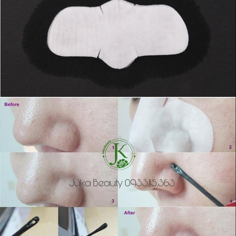 Mặt Nạ Lột Mụn Đầu Đen Ciracle Goodbye Blackhead Off Cotton Mask (20 miếng)