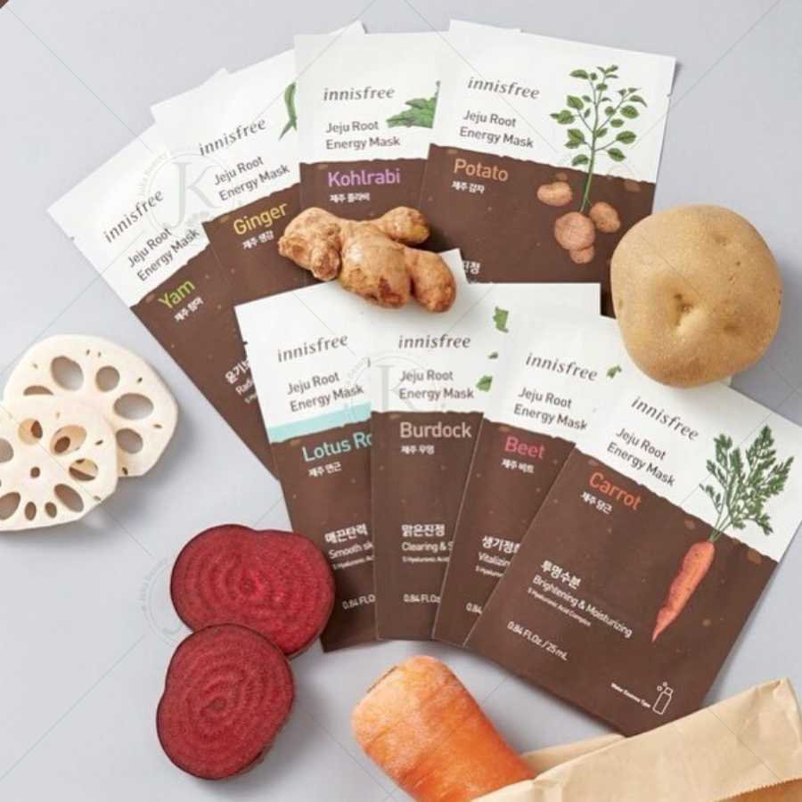 Mặt nạ giấy Innisfree Jeju Root Energy Mask 25ml