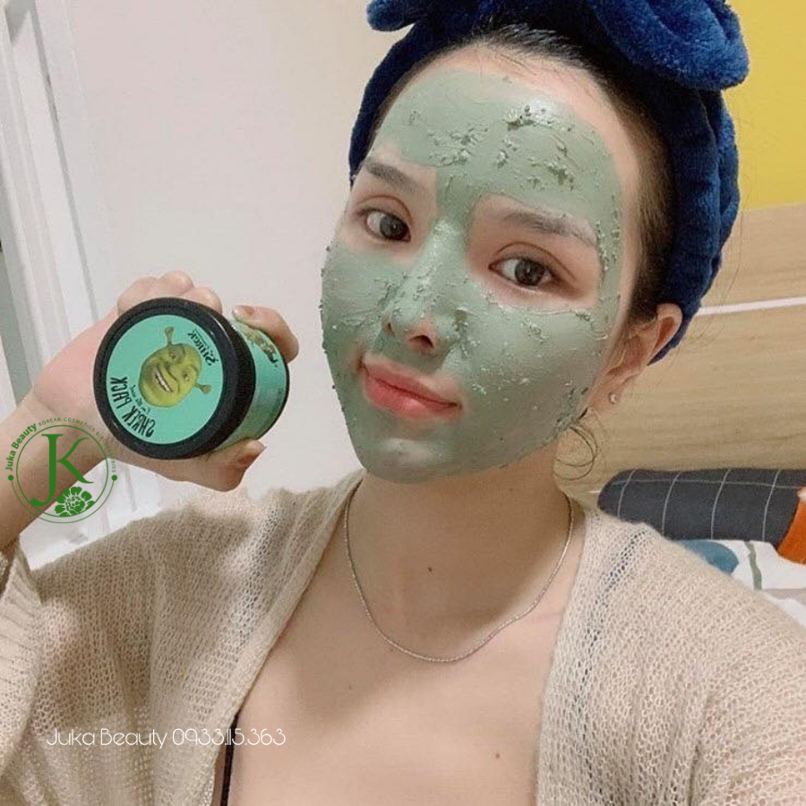 Mặt nạ đất sét tươi bạc hà thải độc, sáng da I'm The Real Shrek Pack 110g