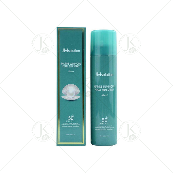 Xịt chống nắng đa năng Jm Solution Marine Luminous Pearl Sun Spray Pearl 180ml