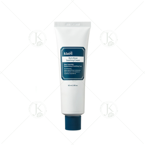 (Mẫu mới 2021) Kem dưỡng cấp ẩm sâu, làm mềm da Klairs Rich Moist Soothing Cream 80ml