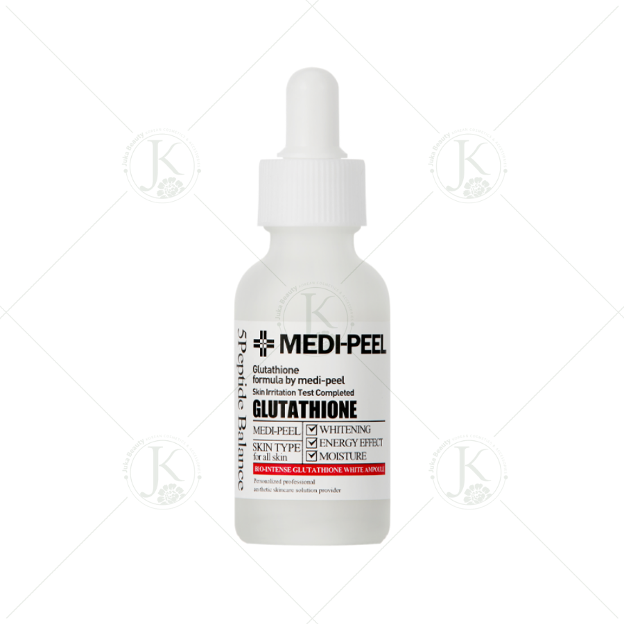 (Mẫu mới) Tinh Chất Dưỡng Trắng, Thu Nhỏ Chân Lông Medi-Peel Bio Intense Glutathione White Ampoule 30ml