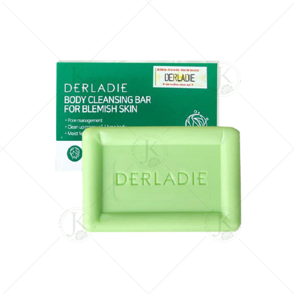 Xà Phòng Giảm Mụn Lưng Derladie Body Cleansing Bar For Blemish Skin 42.5g