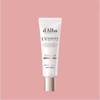 (HỒNG) Kem Chống Nắng Nâng Tone Tự Nhiên d'Alba Waterfull TONE UP PINK Correcting Sun Cream SPF50+ PA++++