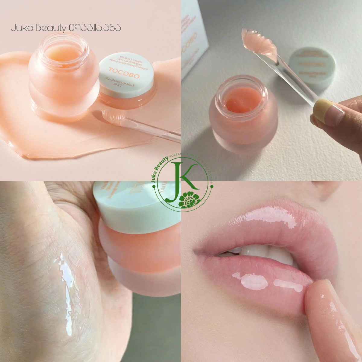Mặt Nạ Ngủ Môi Kiêm Tẩy Da Chết Tocobo Lip Mask 20ml (4 dòng)