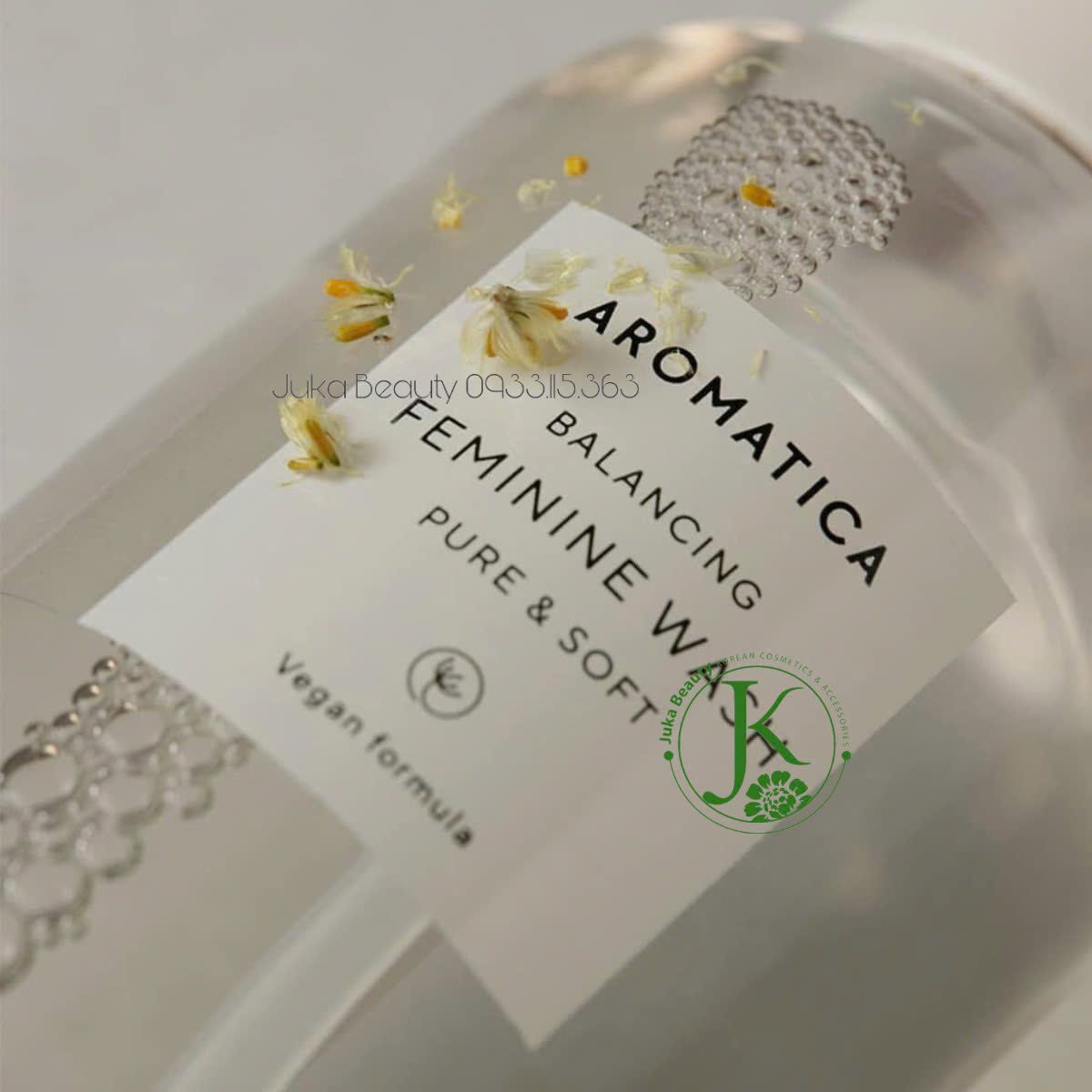 Dung Dịch Vệ Sinh Tạo Bọt Aromatica Balancing Feminine Wash 170ml
