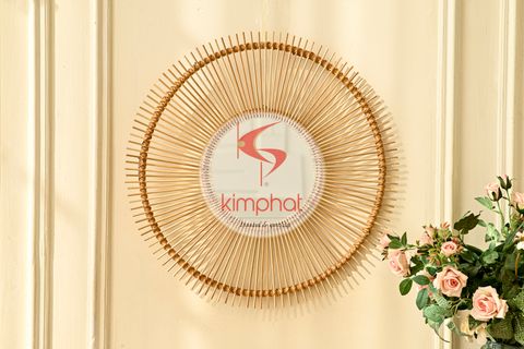  MR-2808: High Quality Wall Mirror Rattan 