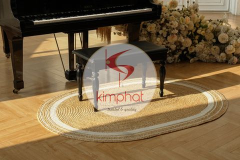  RM-2805: Premium Oval Waterhyacinth Rug 