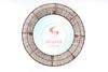 MJ-2811: Well-Formed Round Jute Mirror