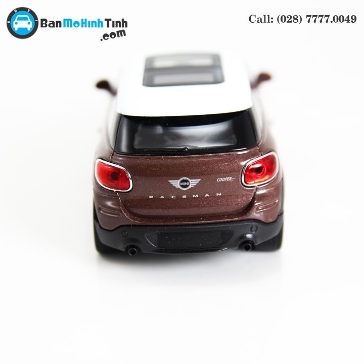 MÔ HÌNH MINI COOPER S PACEMAN BROWN 1:36 WELLY- 43685