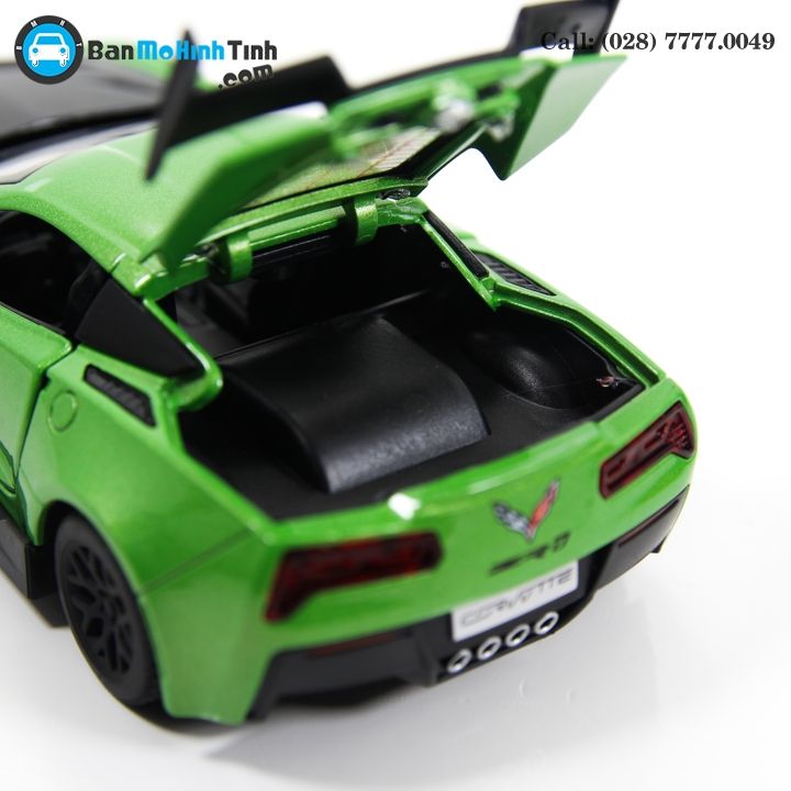 MÔ HÌNH CHELVOLET CORVETTE ZR1 GREEN 1:32 TYMODELS