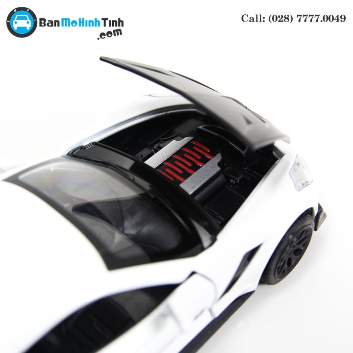 MÔ HÌNH CHELVOLET CORVETTE ZR1 WHITE 1:32 TYMODELS