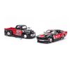 Mô hình xe Elite Transport Ford 48 F1 Pick up + 67 Mustang GT 1:24 Maisto Black (6)