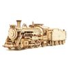 Mô hình gỗ lắp ráp 3D Prime Steam Express (Xe Lửa) (Wood Color) - Robotime MC501 - WP032