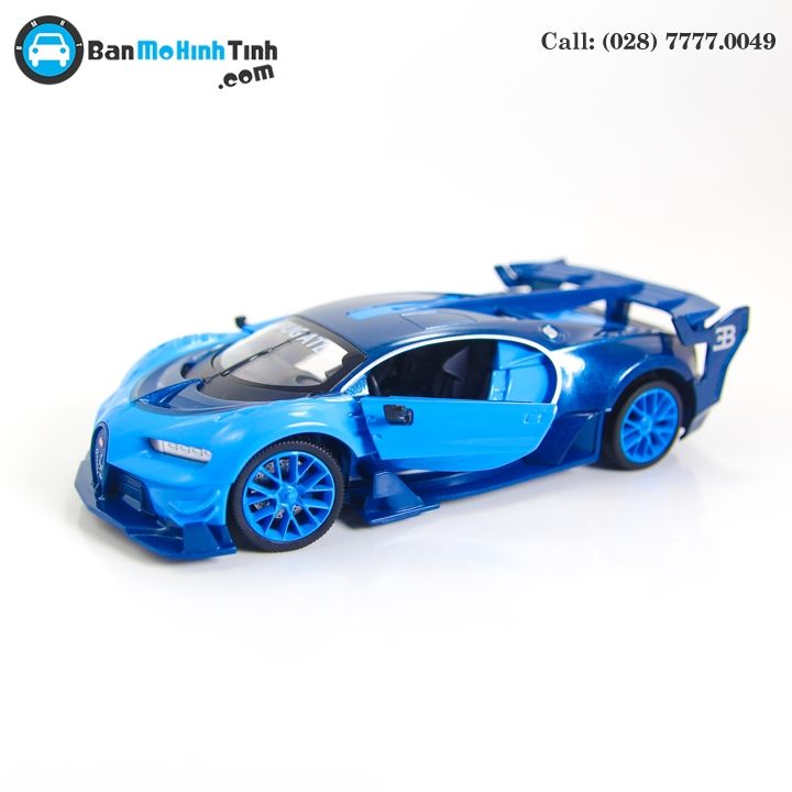 MÔ HÌNH BUGATTI VISION GT CONCEPT BLUE 1:24 DOUBLEHOUSES