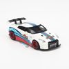 Mô hình xe thể thao Nissan GT-R R35 2009 Liberty Walk LB Works 1:64 MiniGT Martini giá rẻ (1)