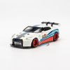 Mô hình xe thể thao Nissan GT-R R35 2009 Liberty Walk LB Works 1:64 MiniGT Martini giá rẻ (2)