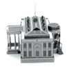 Mô hình kim loại lắp ráp 3D White House (Nhà Trắng) (Silver) Metal Mosaic MP842