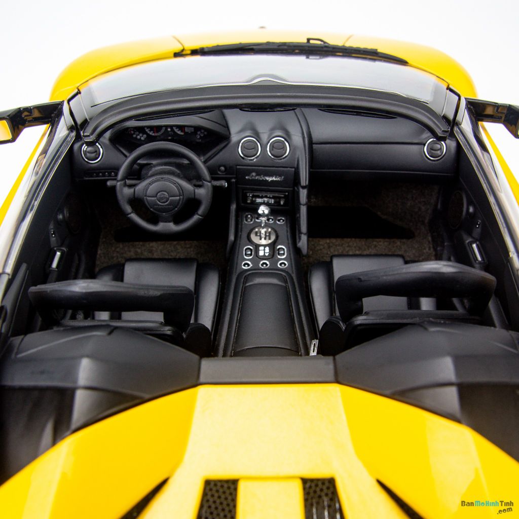 Mô hình xe Lamborghini Murcielago Roadster Yellow 1:12 Autoart