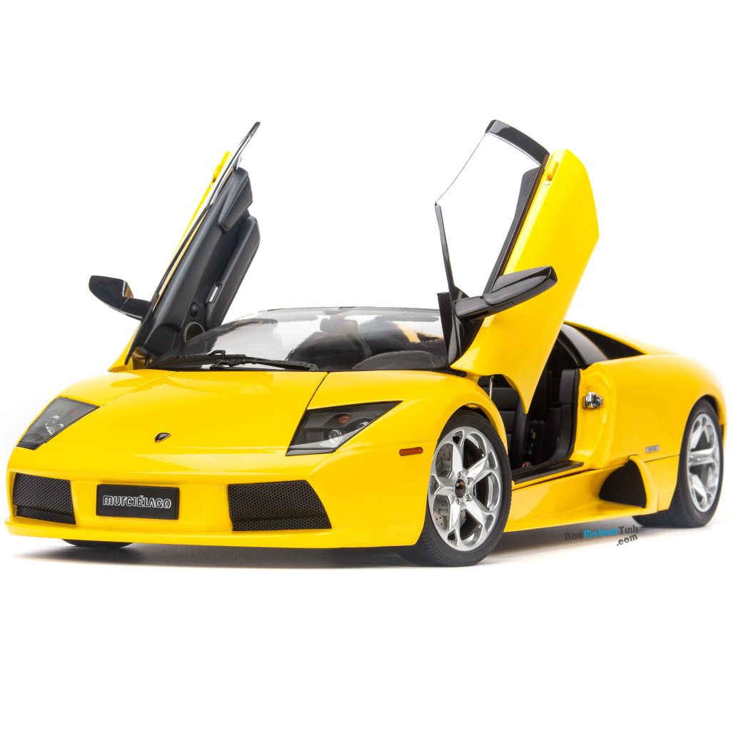 Mô hình xe Lamborghini Murcielago Roadster Yellow 1:12 Autoart