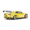 Mô hình xe Nissan GT-R R35 Pandem 1:64 MiniGT Cosmopolitan Yellow (3)