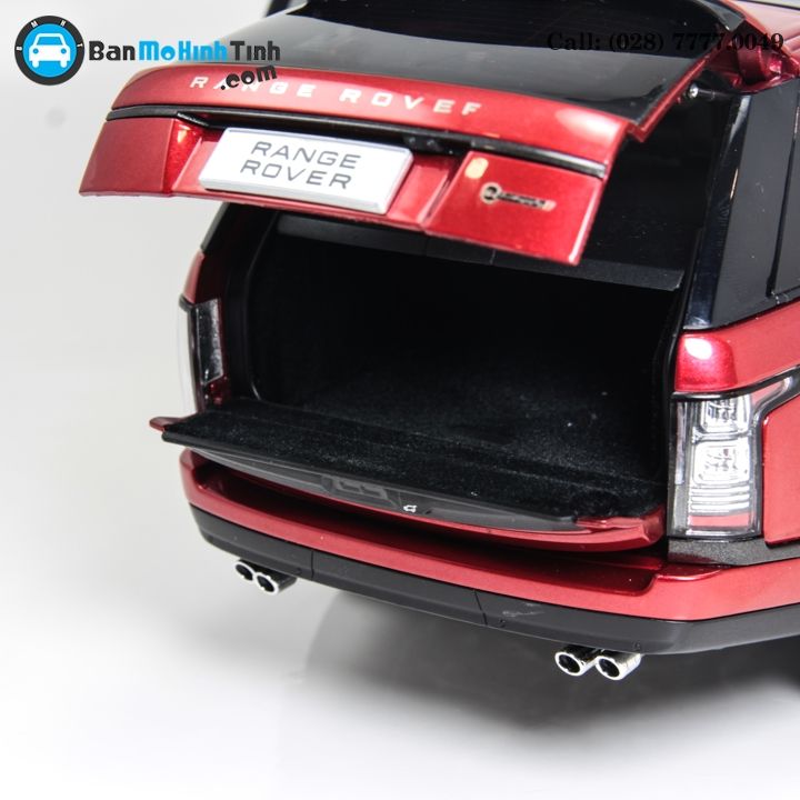 MÔ HÌNH LAND ROVER AUTOBIOGRAPHY SV-RED 1:18 LCD