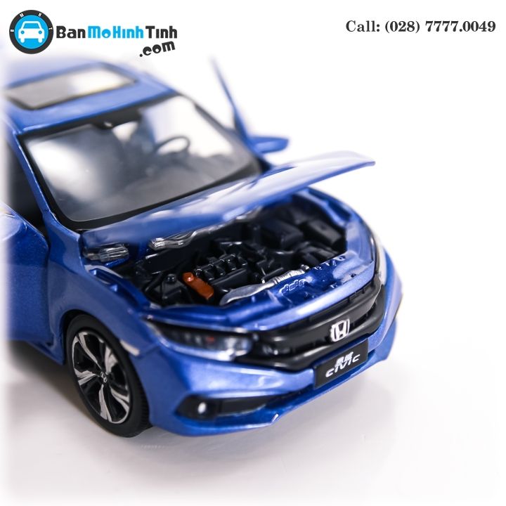 MÔ HÌNH HONDA CIVIC BLUE 1:32 JACKIE KIM