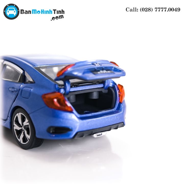 MÔ HÌNH HONDA CIVIC BLUE 1:32 JACKIE KIM