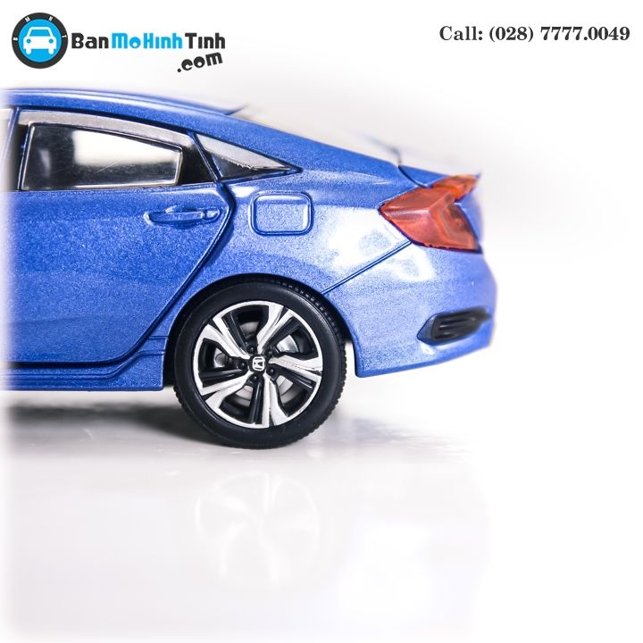 MÔ HÌNH HONDA CIVIC BLUE 1:32 JACKIE KIM