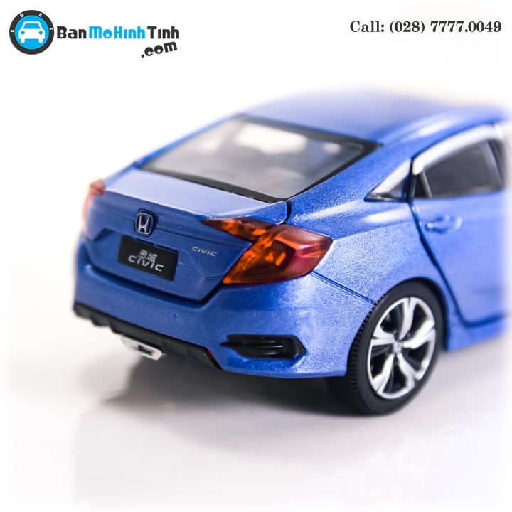 MÔ HÌNH HONDA CIVIC BLUE 1:32 JACKIE KIM