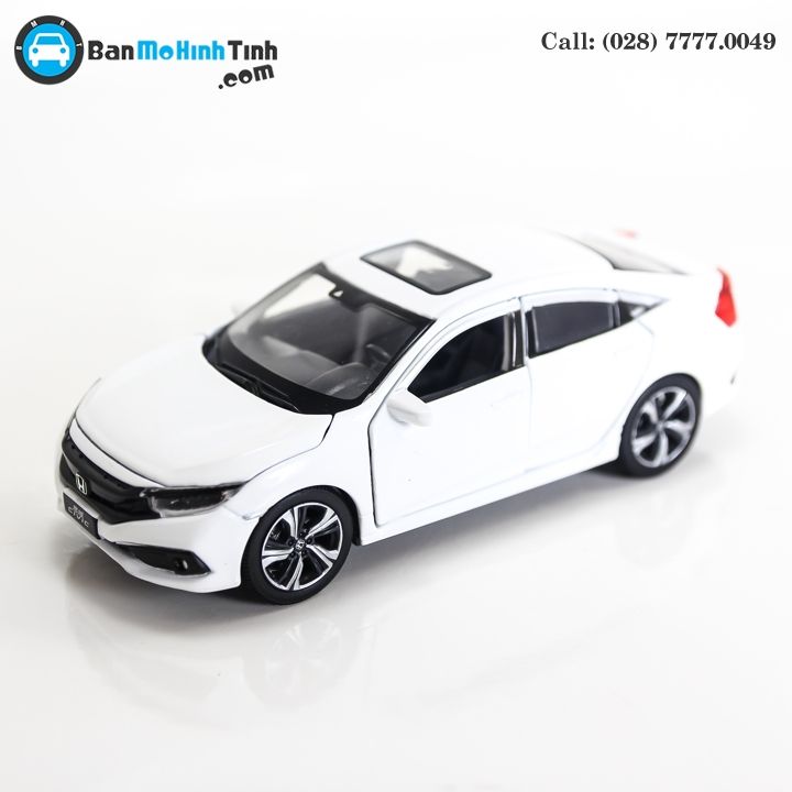 MÔ HÌNH HONDA CIVIC WHITE 1:32 JACKIE KIM